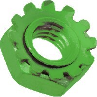 10-32 KEPS NUT GREEN 18-8 SS PASSIVATE